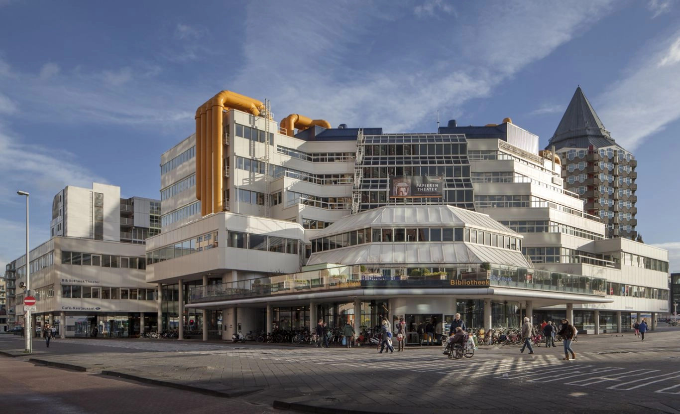 Afbeelding werkplek Werkplek Bibliotheek Rotterdam