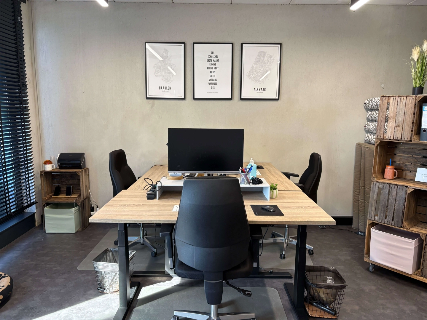 Afbeelding werkplek Flexwerkplek Flexplek Haarlem