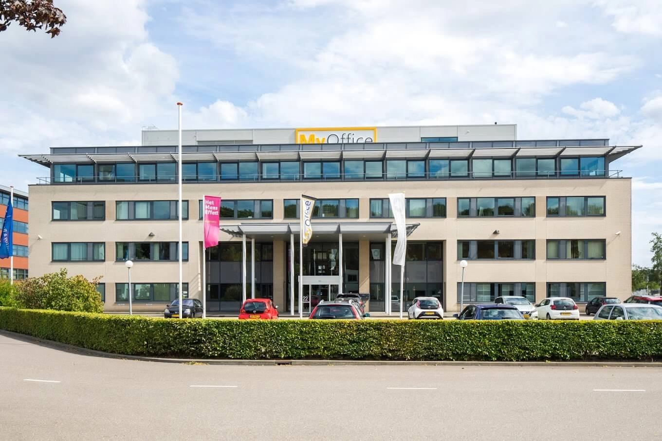 Afbeelding werkplek MyFlex Flexwerkplekken MyOffice Utrecht