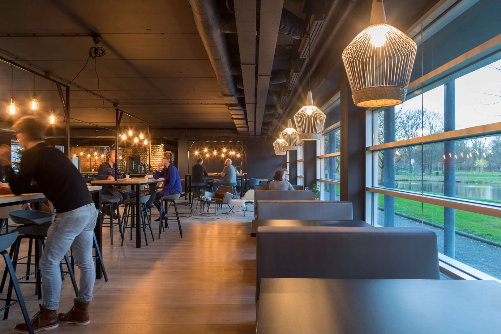 Afbeelding werkplek MyFlex Flexwerkplekken MyOffice Groningen Stadspark